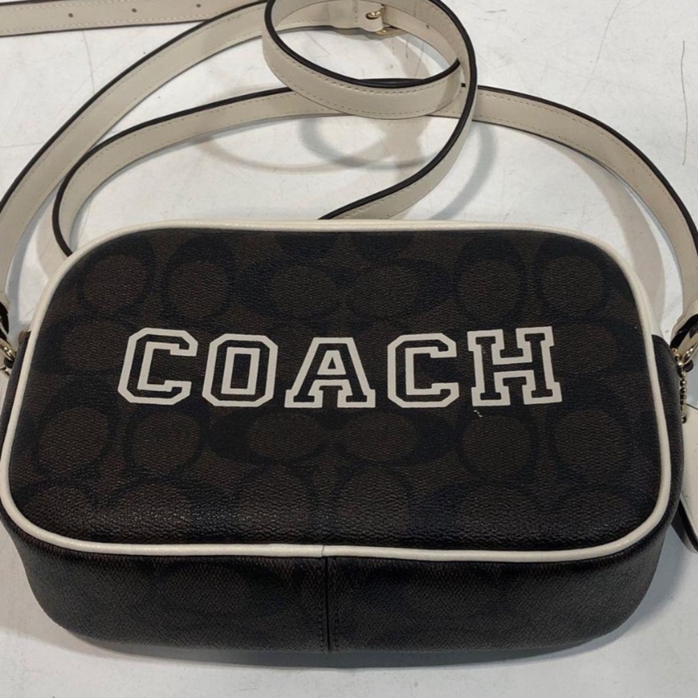Women’s Coach Mini Jamie Camera Crossbody Bag Brown
